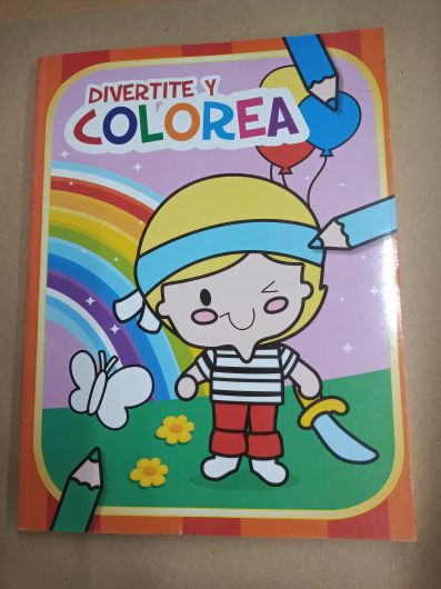 Divertite y Colorea 2 - Libro para pintar