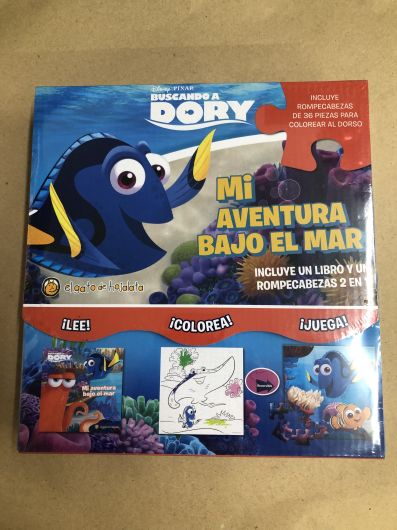 Buscando a Dory: Mi aventura bajo el mar (Libro y rompecabezas)