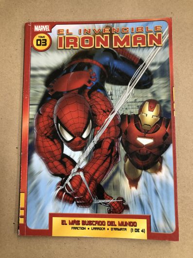 El invencible Iron Man- Tomo 03- El más buscado del mundo (1 de 4)