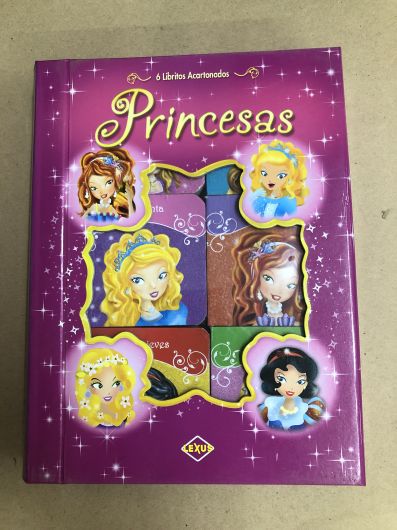 6 Libritos Acartonados: Princesas