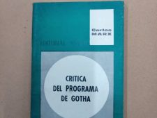 Crítica del programa de Gotha - Marx - Editorial Anteo (1972)