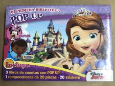 Mi primera biblioteca Pop Up: Princesita Sofía, Doctora Juguetes y Minnie